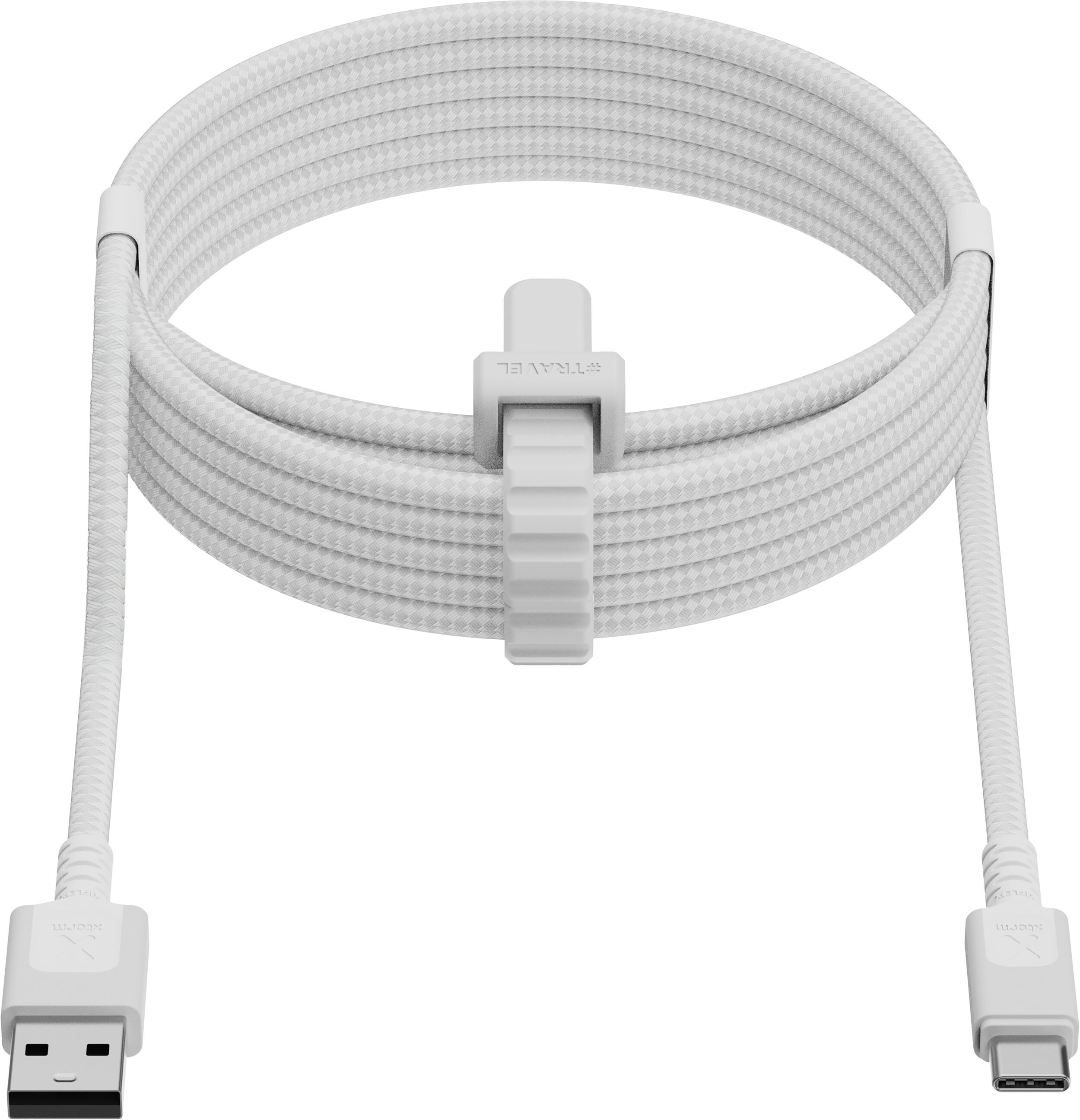 Xtorm Next Gen USB-A naar USB-C Kabel - 1,5 meter - Wit 6/6