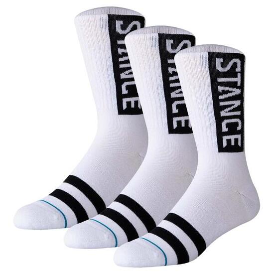 Socken Unisex 3er Pack Bequem sitzend-OG Crew