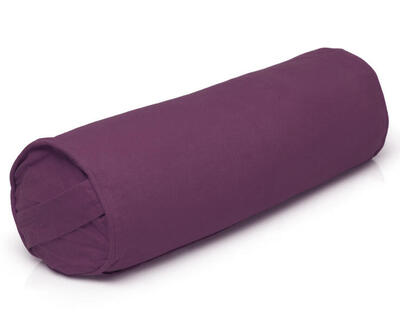 Yoga Bolster Round Yin Basic Yoga Violett YOGISTAR