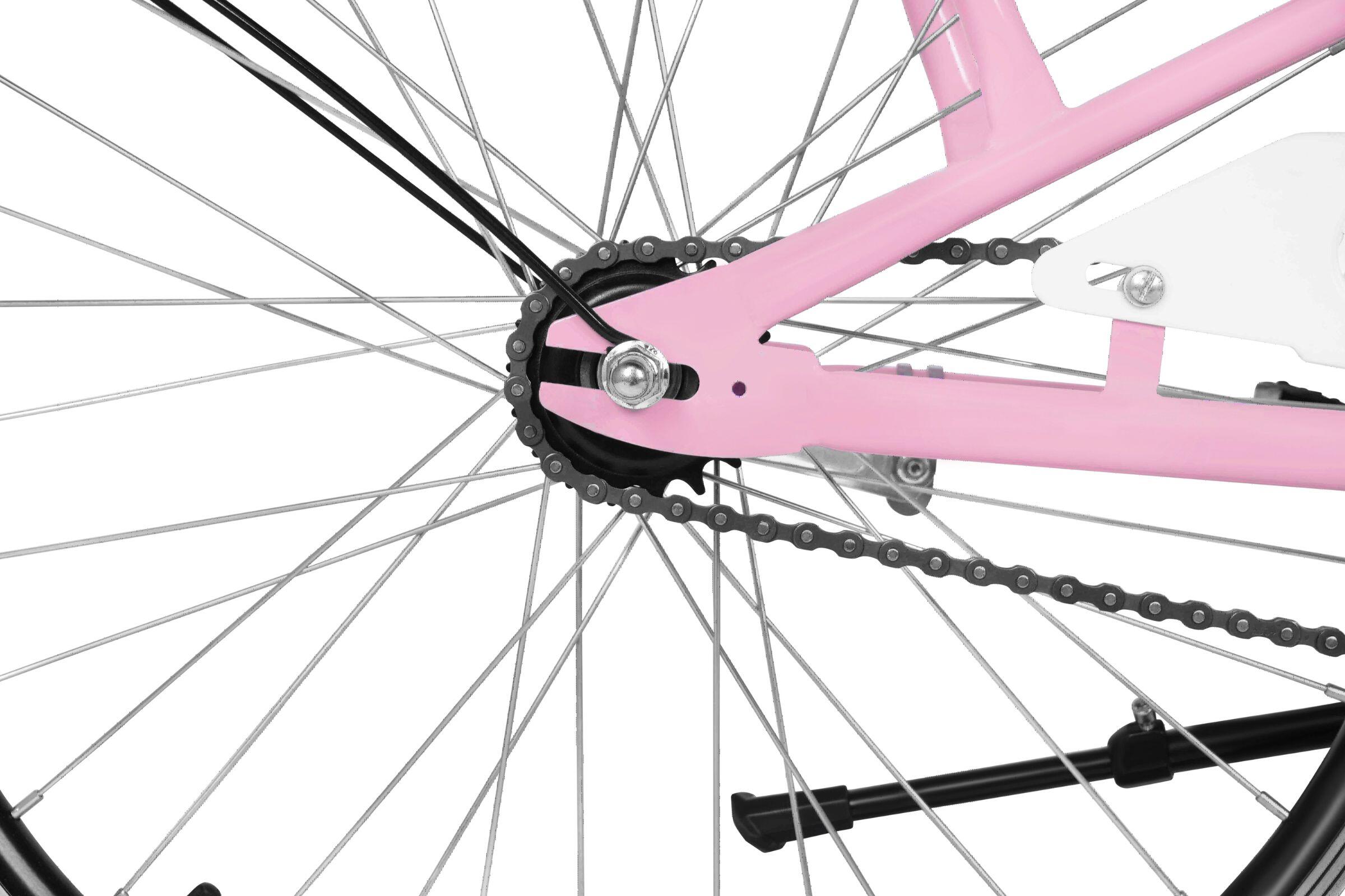Vélo enfant Davi Molli, 24", 130–165 cm, 1 vitesse, rose 5/6
