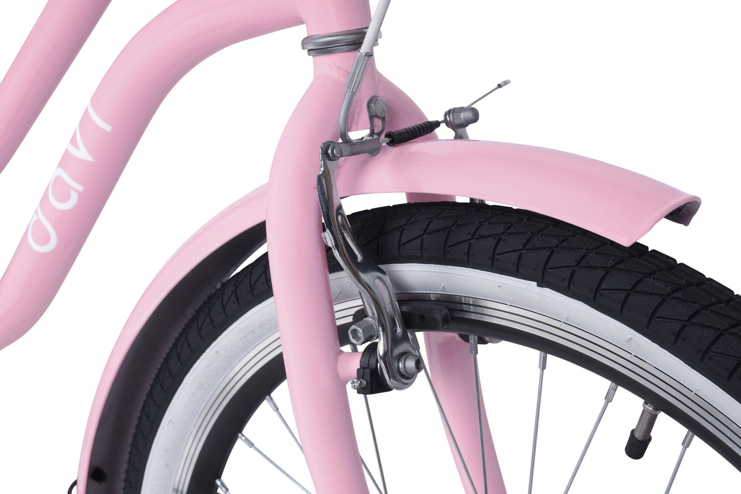 Vélo enfant Davi Molli, 24", 130–165 cm, 1 vitesse, rose 4/6