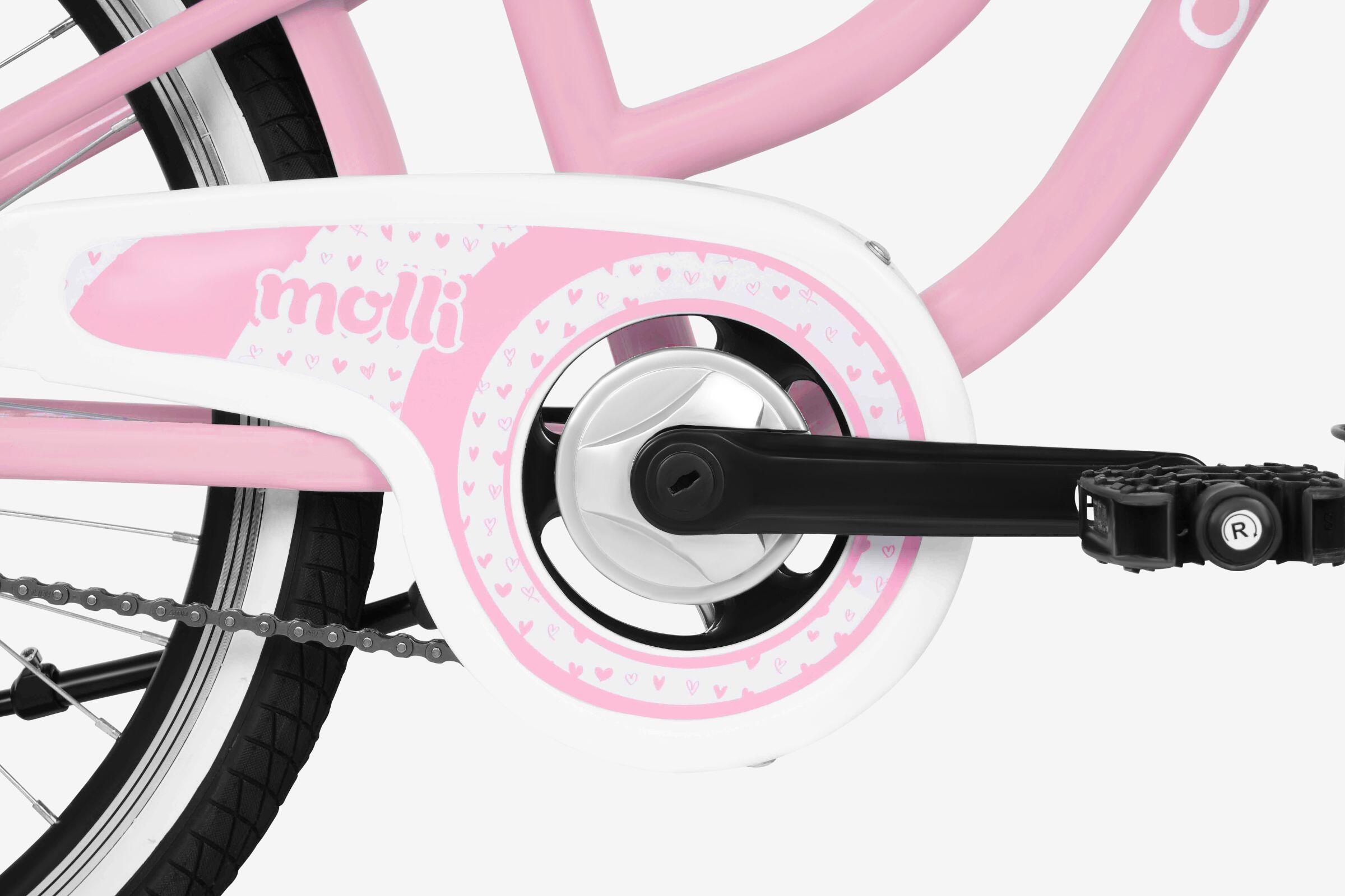 Vélo enfant Davi Molli, 24", 130–165 cm, 1 vitesse, rose 6/6