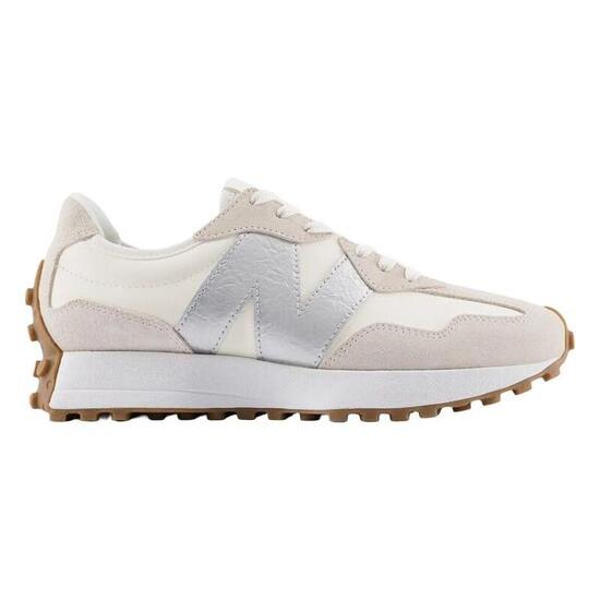 Zapatillas Beige New Balance 327 Silver Coloured Metallic Cómodas y Originales