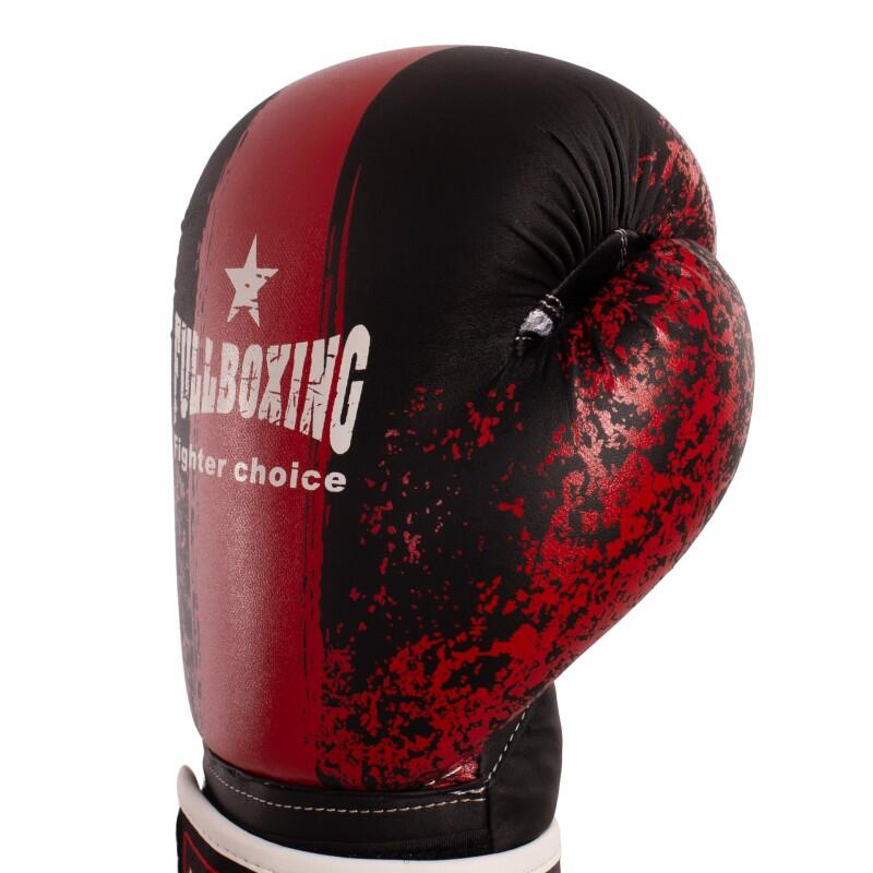 Guantoni da boxe Fullboxing Huracan Nero/Rosso 3/3
