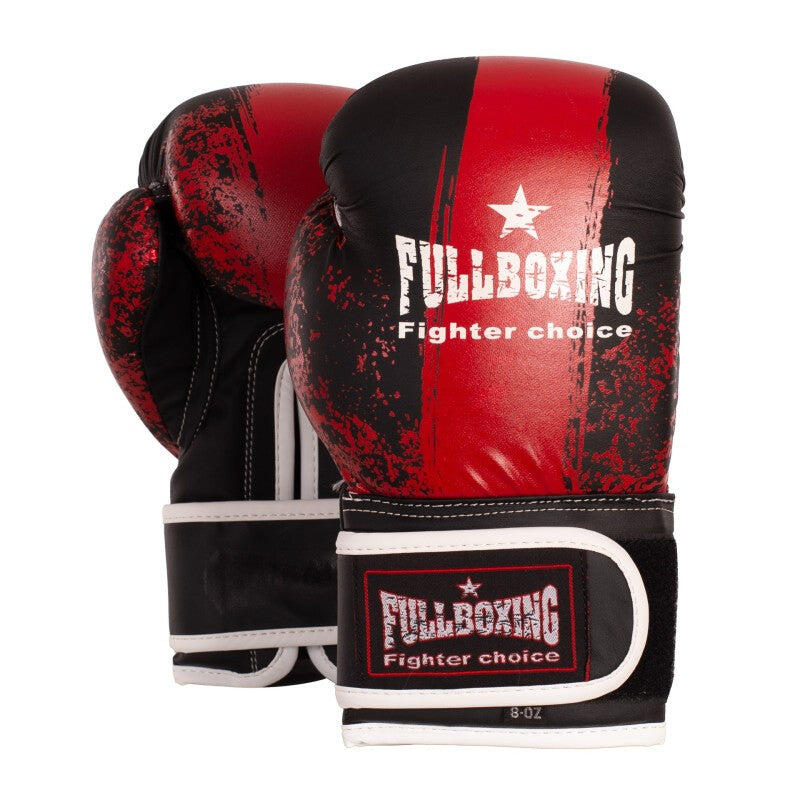 Guantoni da boxe Fullboxing Huracan Nero/Rosso 2/3