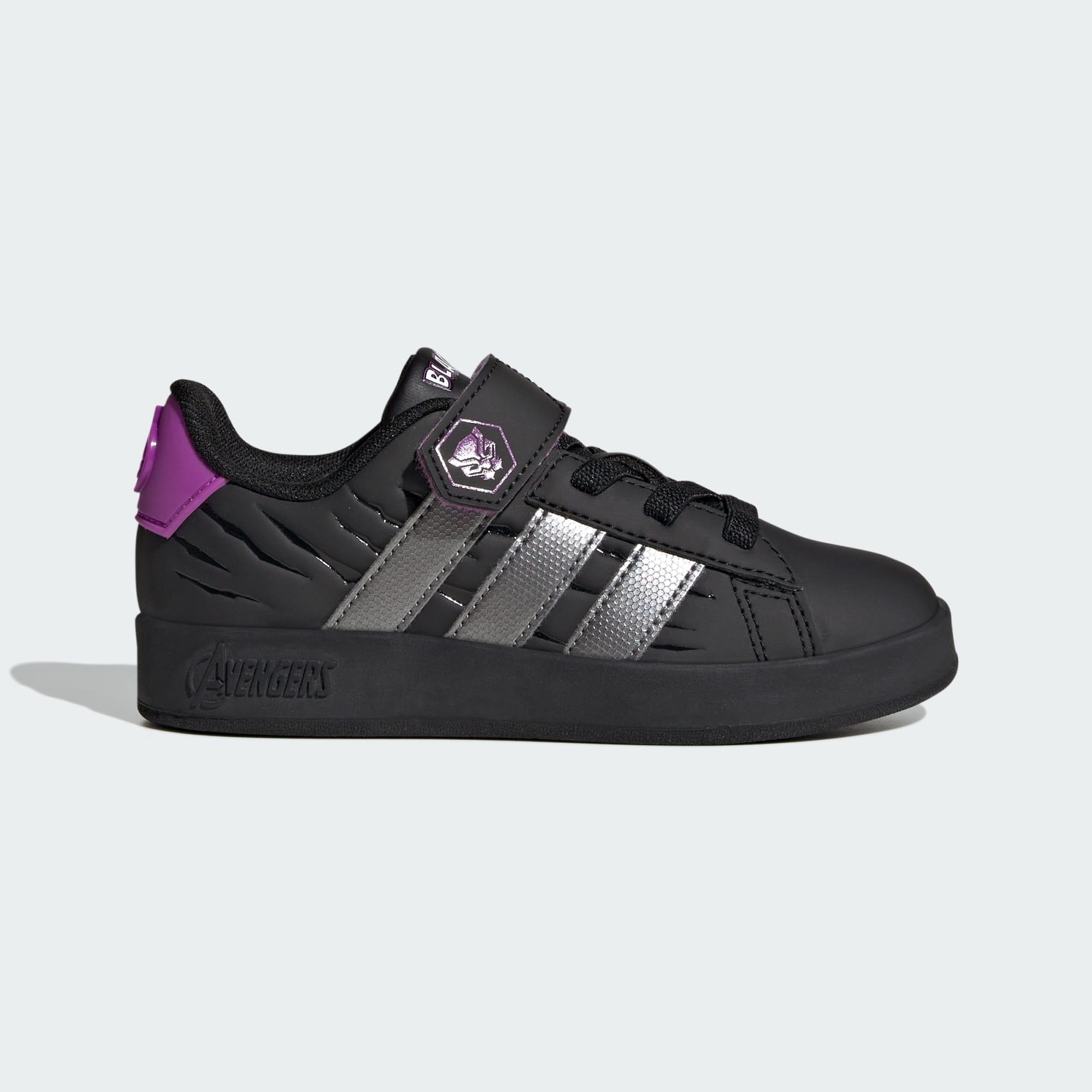 schwarz / grau / violett