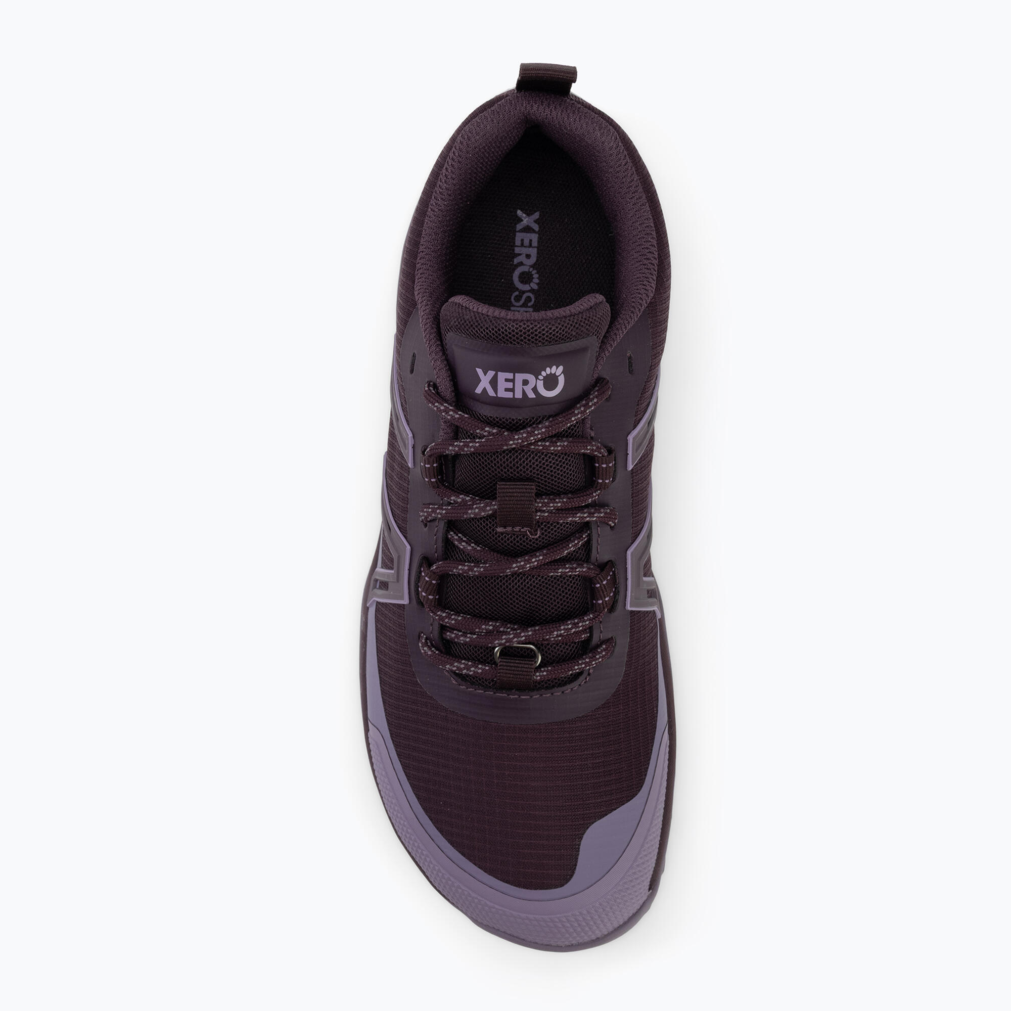 Buty barefoot damskie Xero Shoes Scrambler Trail Low WP Plum 5/7