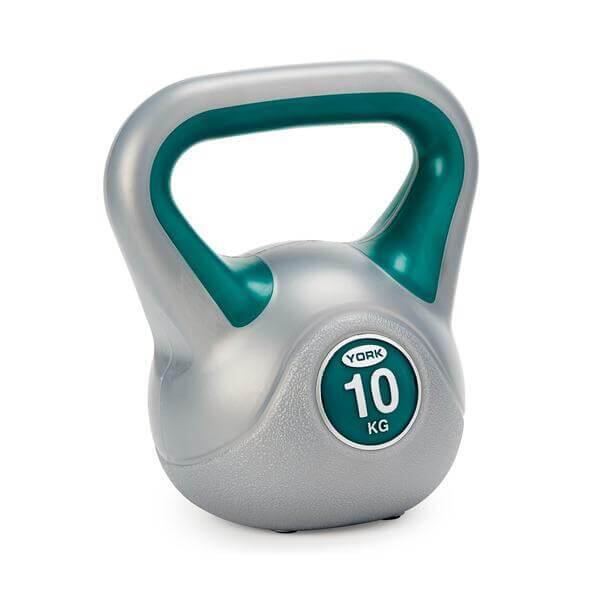 York 10kg Vinyl Kettlebell 1/2