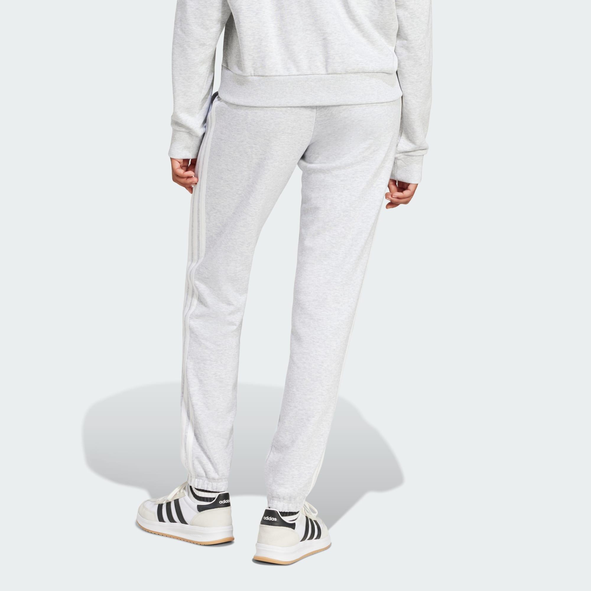 Pantalon à revers French terry 3 bandes Essentials 3/7