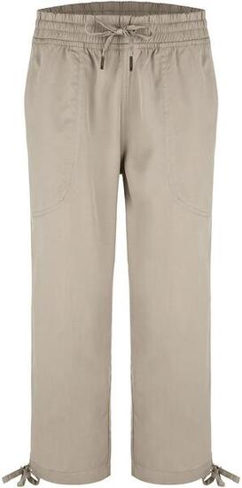 Pantaloni Capri da donna Loap Nalis Marroni.