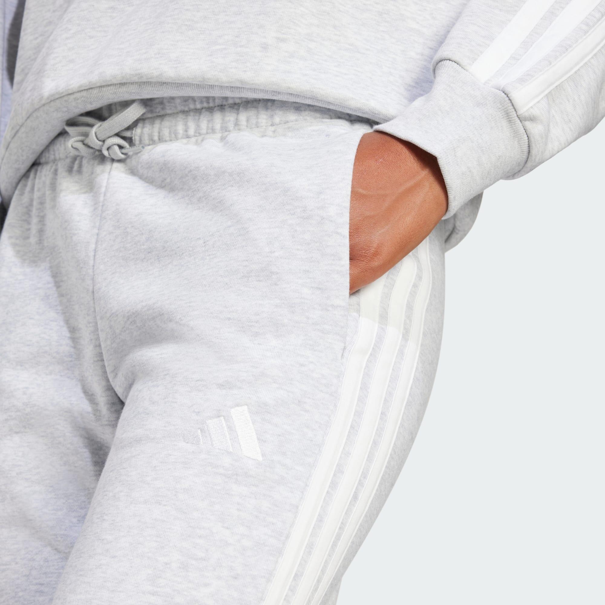 Pantalon à revers French terry 3 bandes Essentials 5/7