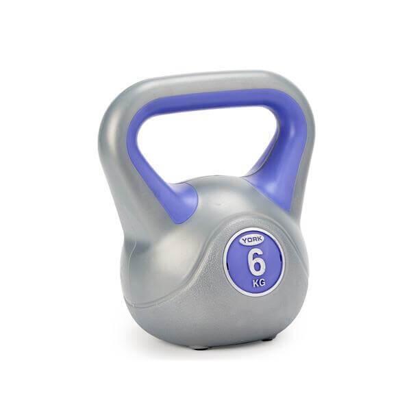 York 6kg Vinyl Kettlebell 1/3