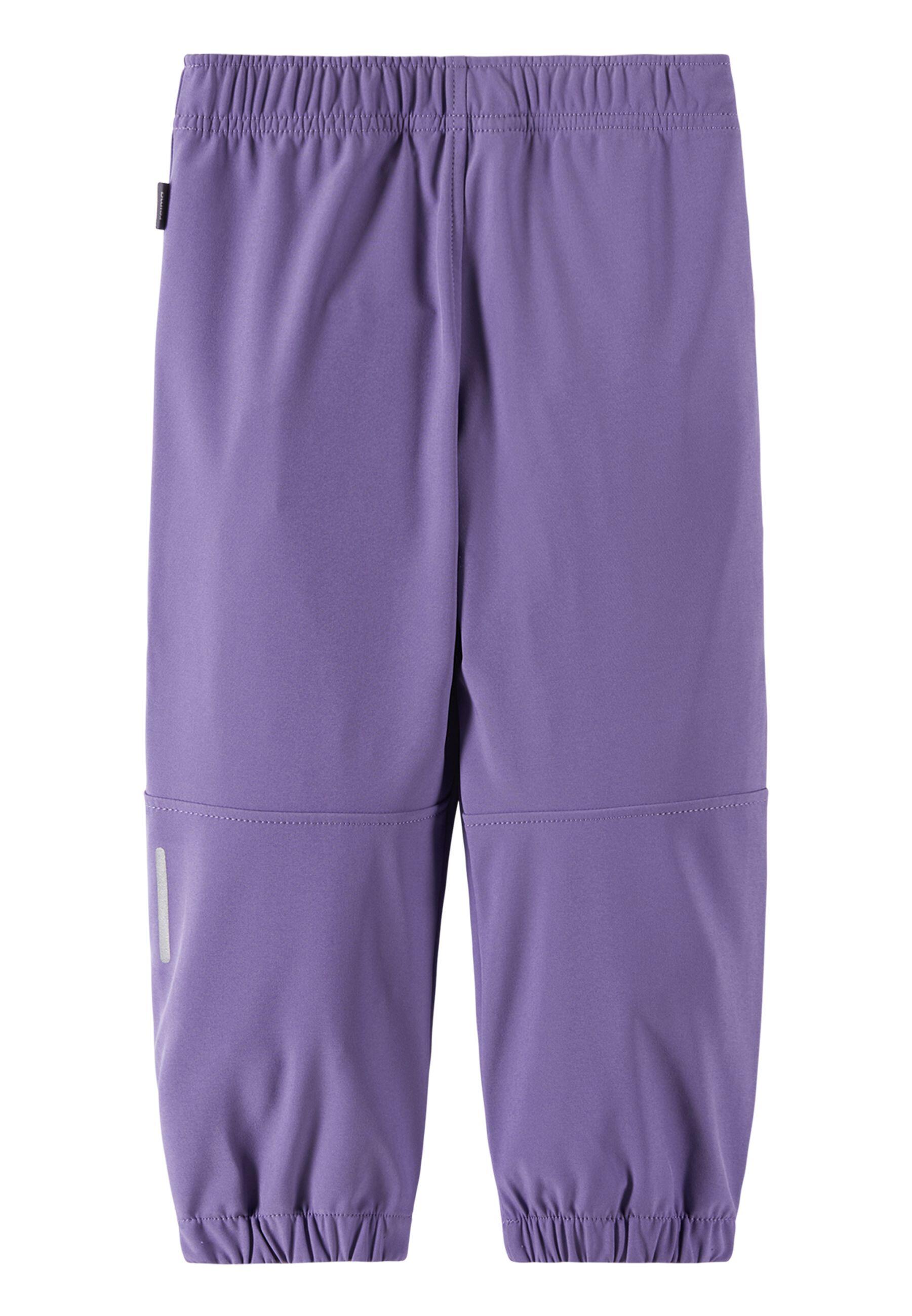 Kinder Softshell Hose Kuori Misty Violet 2/6