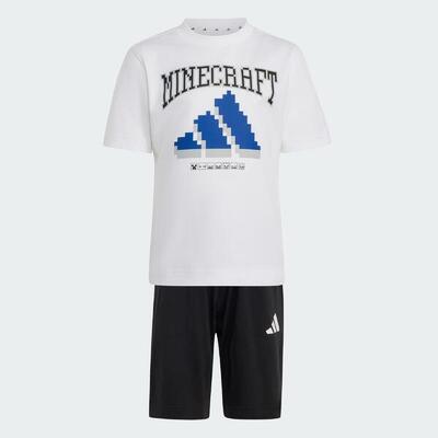 Adidas minecraft t-shirt set