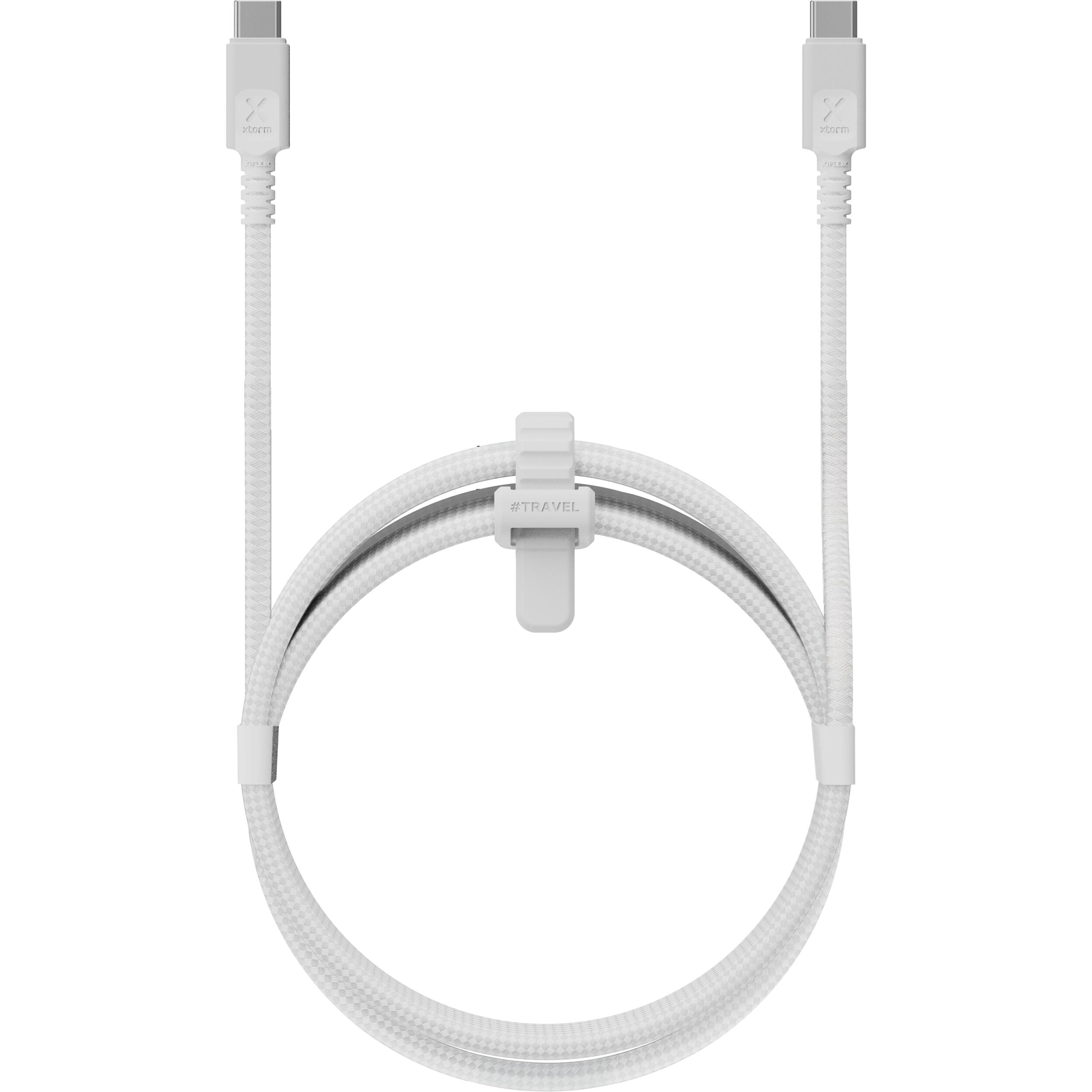 Xtorm Next Gen USB-C PD Ultra 240W Kabel - 1,5 meter - Wit 2/6