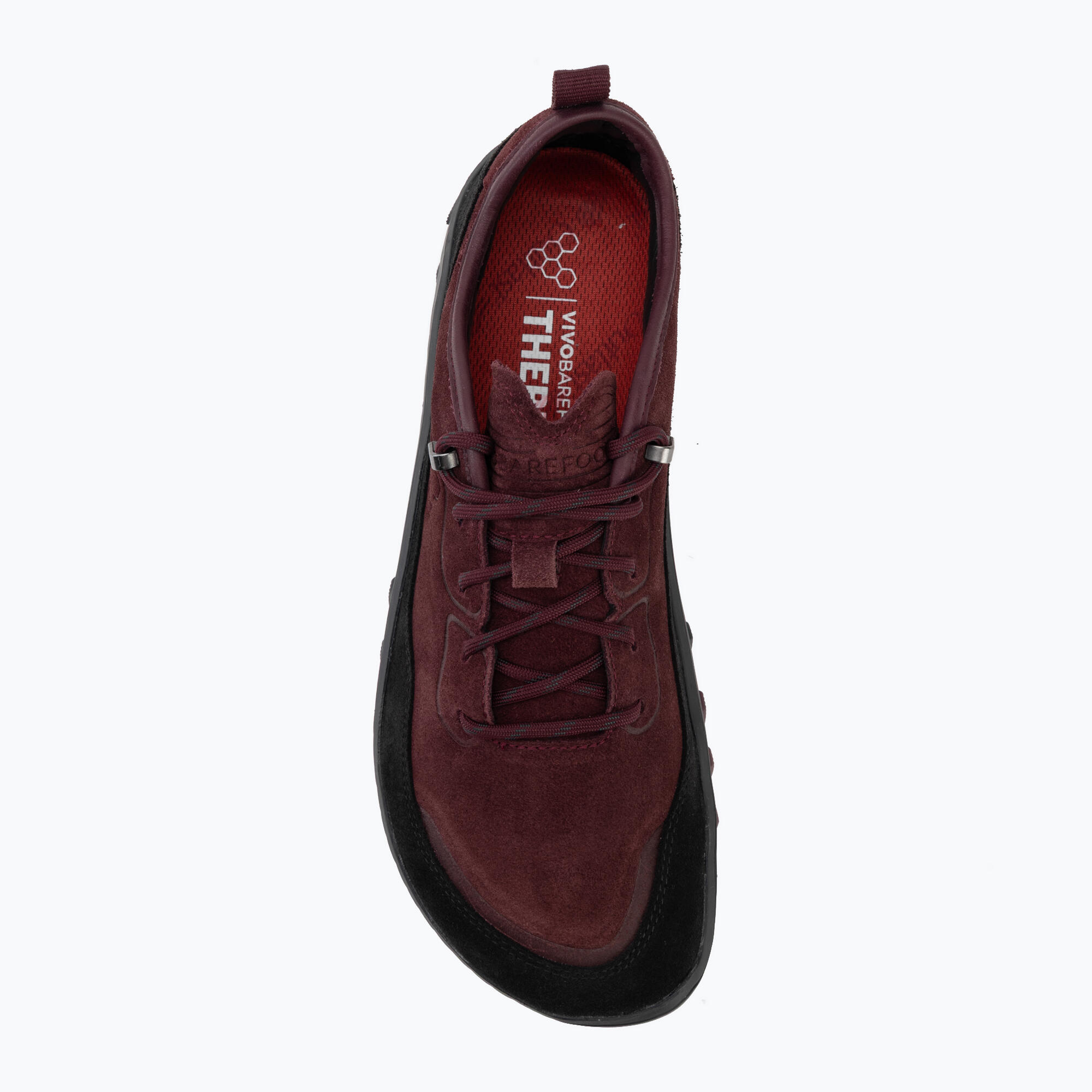 Chaussures barefoot pour hommes Vivobarefoot Tracker Leather Low II Suède 5/7