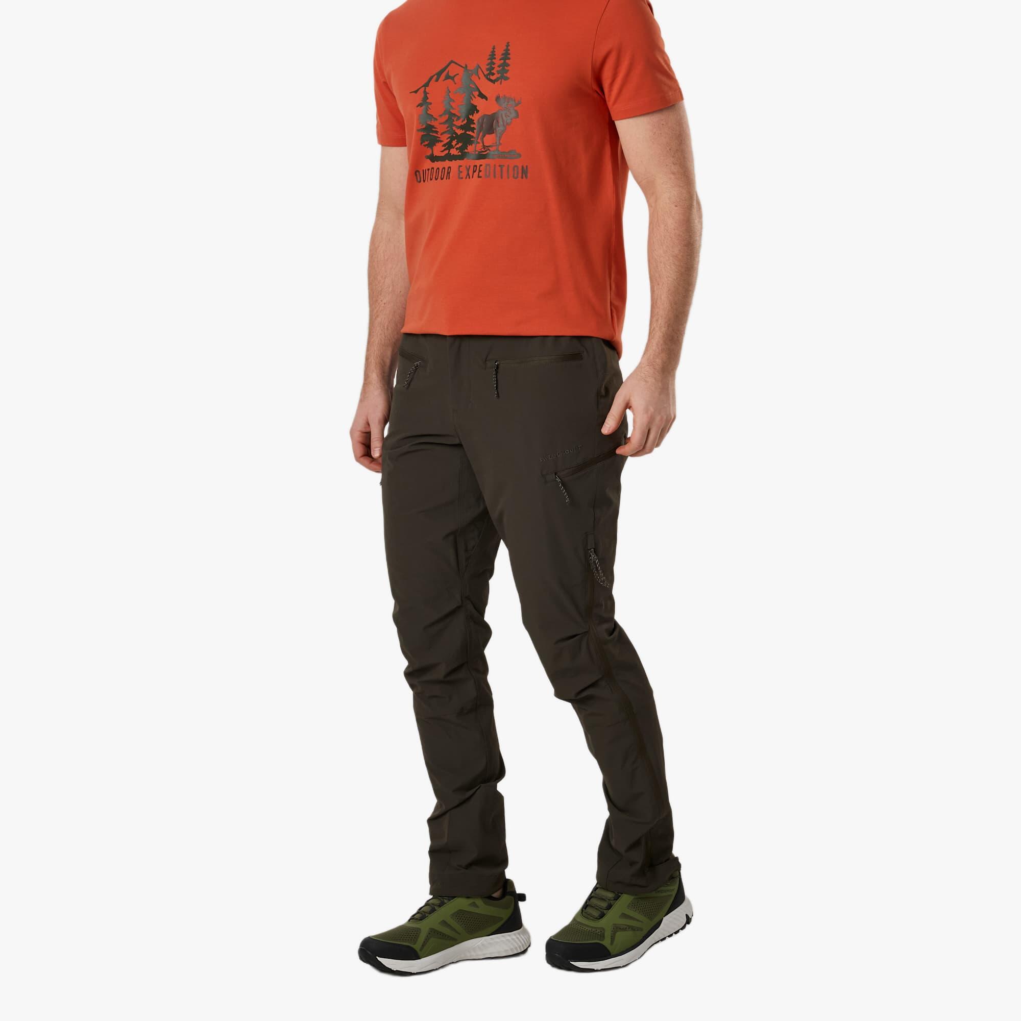 Pantalones outdoor senderismo hombre secado rápido Tromsö Stretch Pant 4/7