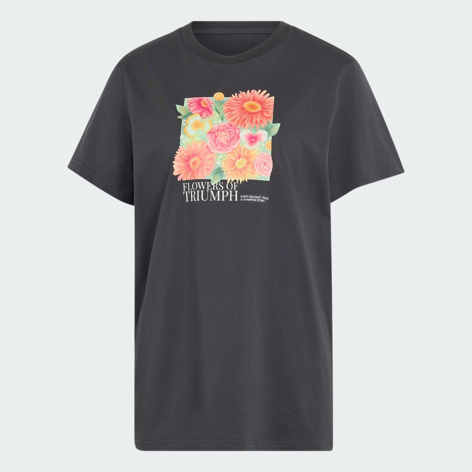 T-SHIRT GRAPHIQUE AMPLE FLORAL 2 2/6