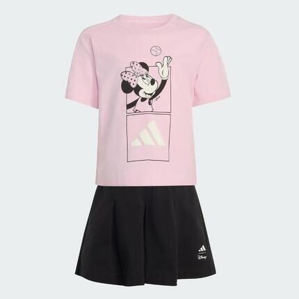 ENSEMBLE T-SHIRT JUPE-SHORT ADIDAS DISNEY MINNIE MOUSE