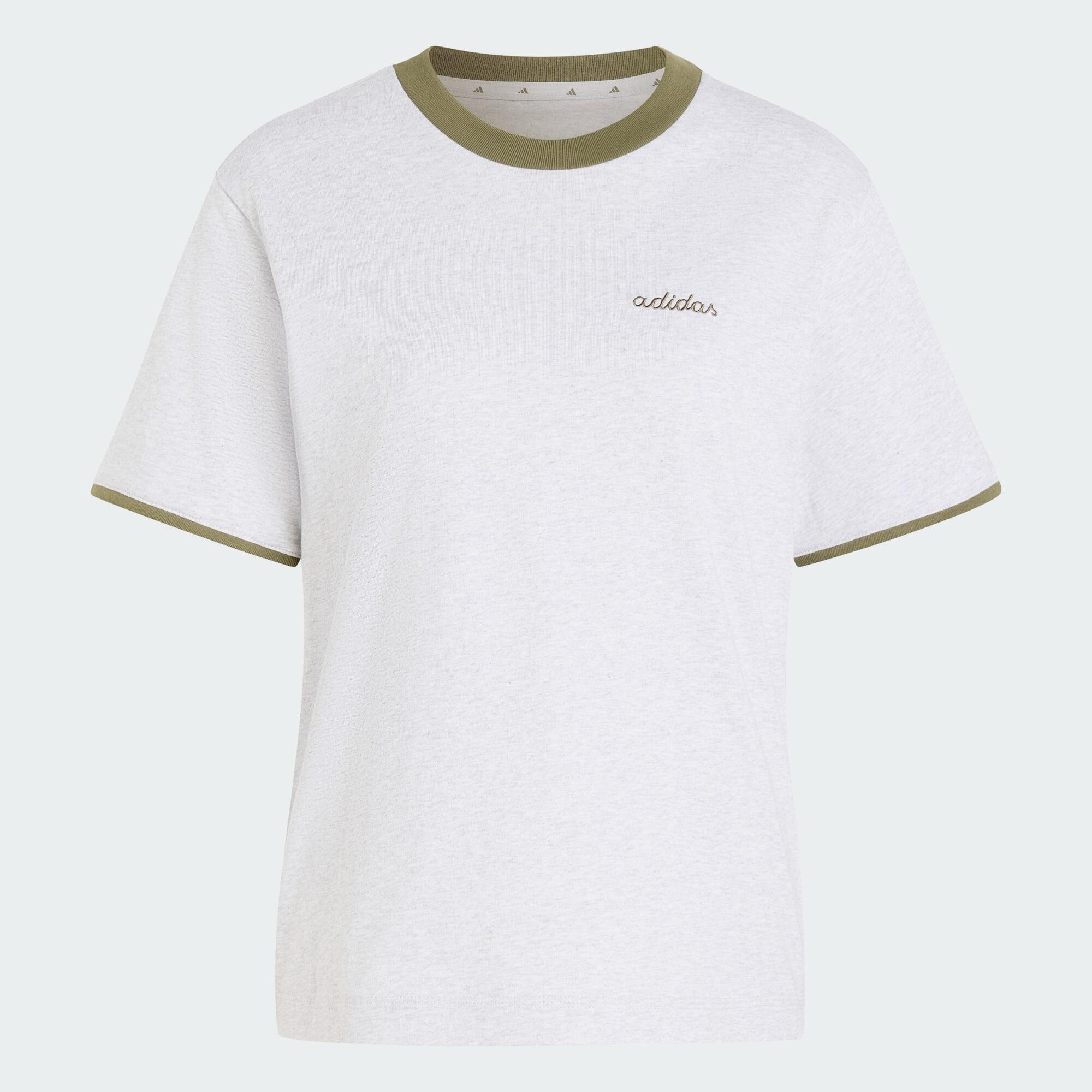 Seasonal Essentials Colorpop T-Shirt mit aufgestickter Grafik 2/5