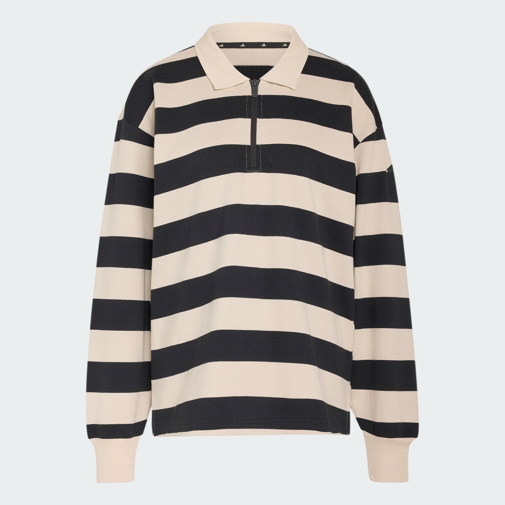 Essentials Contemporary French Terry Polo met Lange Mouwen 2/5