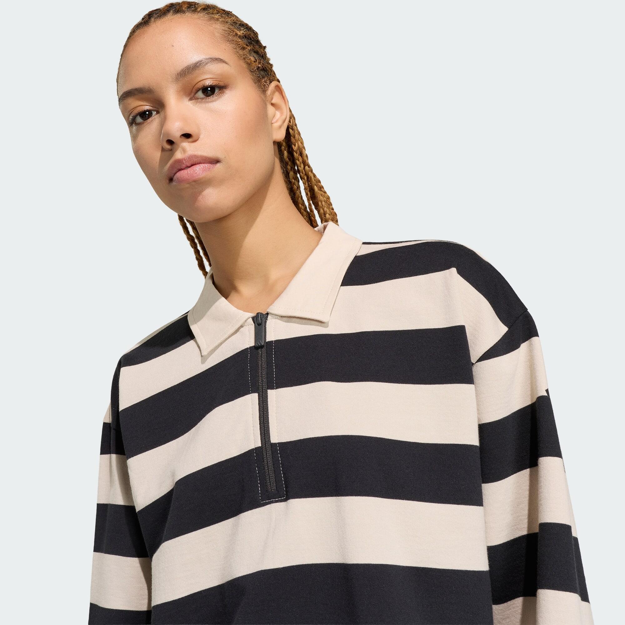 Essentials Contemporary French Terry Polo met Lange Mouwen 5/5