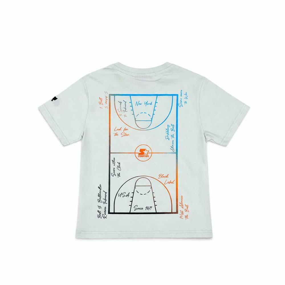 Completo da Bambino piccolo Estivo – Stile Basketball Court con Stampa 4/7