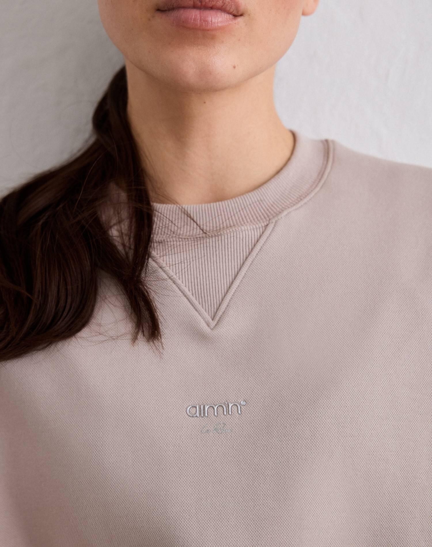 Sudadera de Correr Mujer Transpirable Evacua el Sudor Le Run Arcilla Oscura 3/5