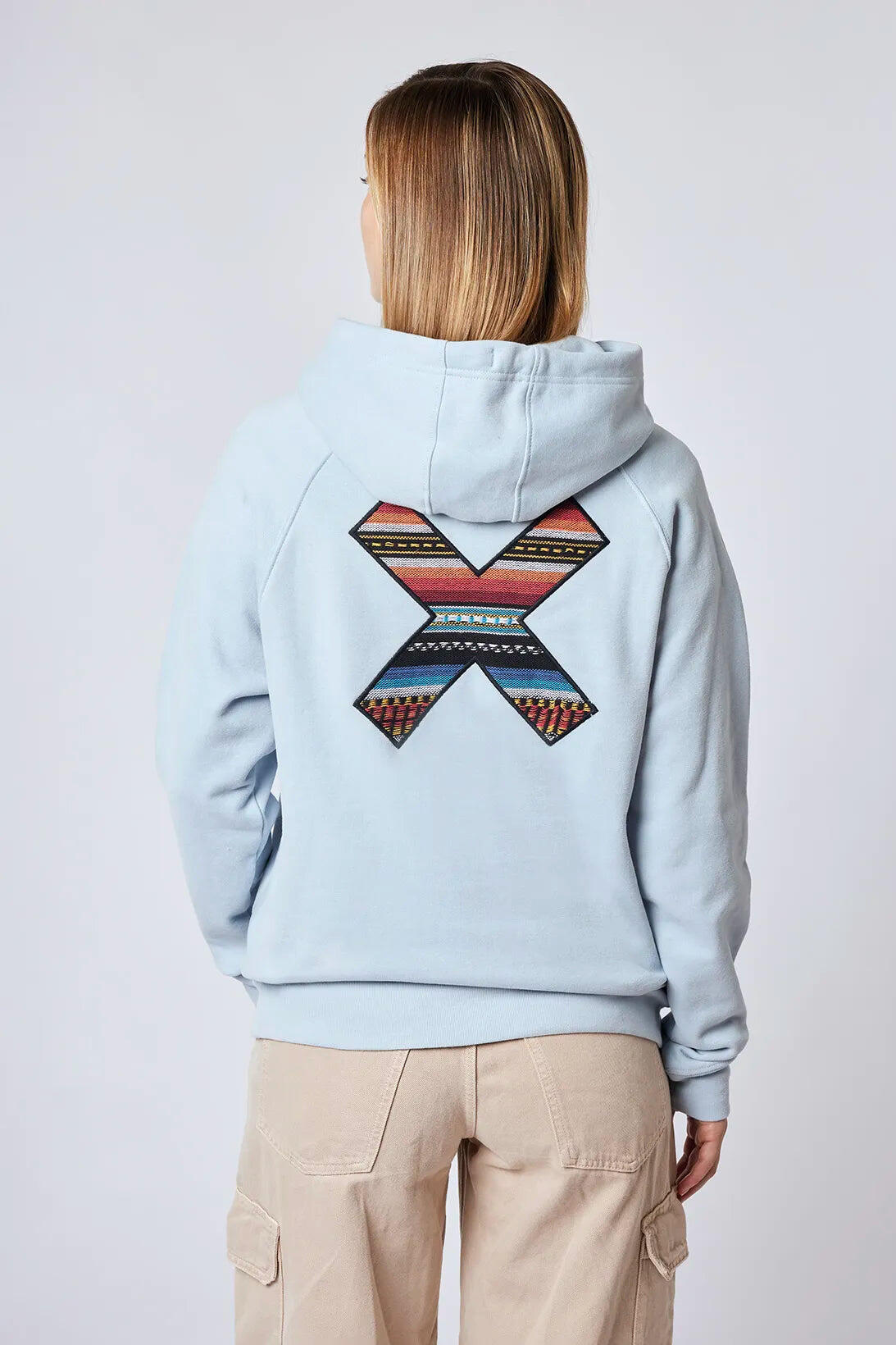Sudadera con Capucha Blue Banana Ice Blue de Algodón 100% Orgánico 5/7
