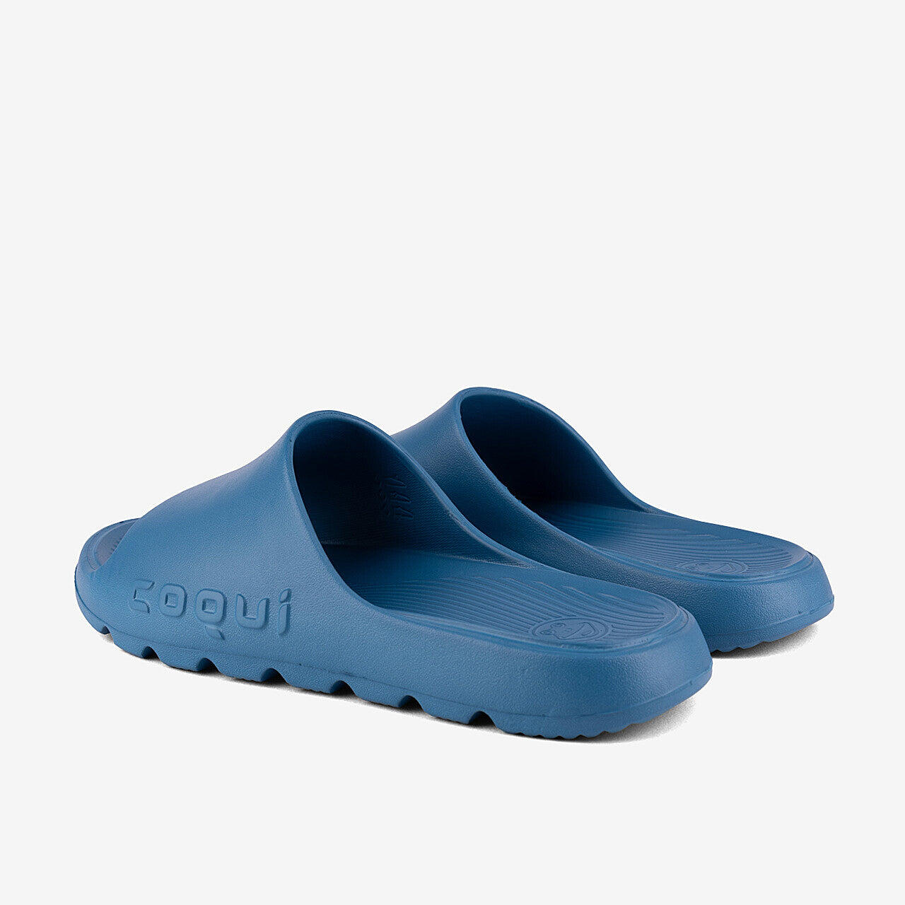 Ciabatte da uomo Coqui Lou in Coquiair, blu. 3/5