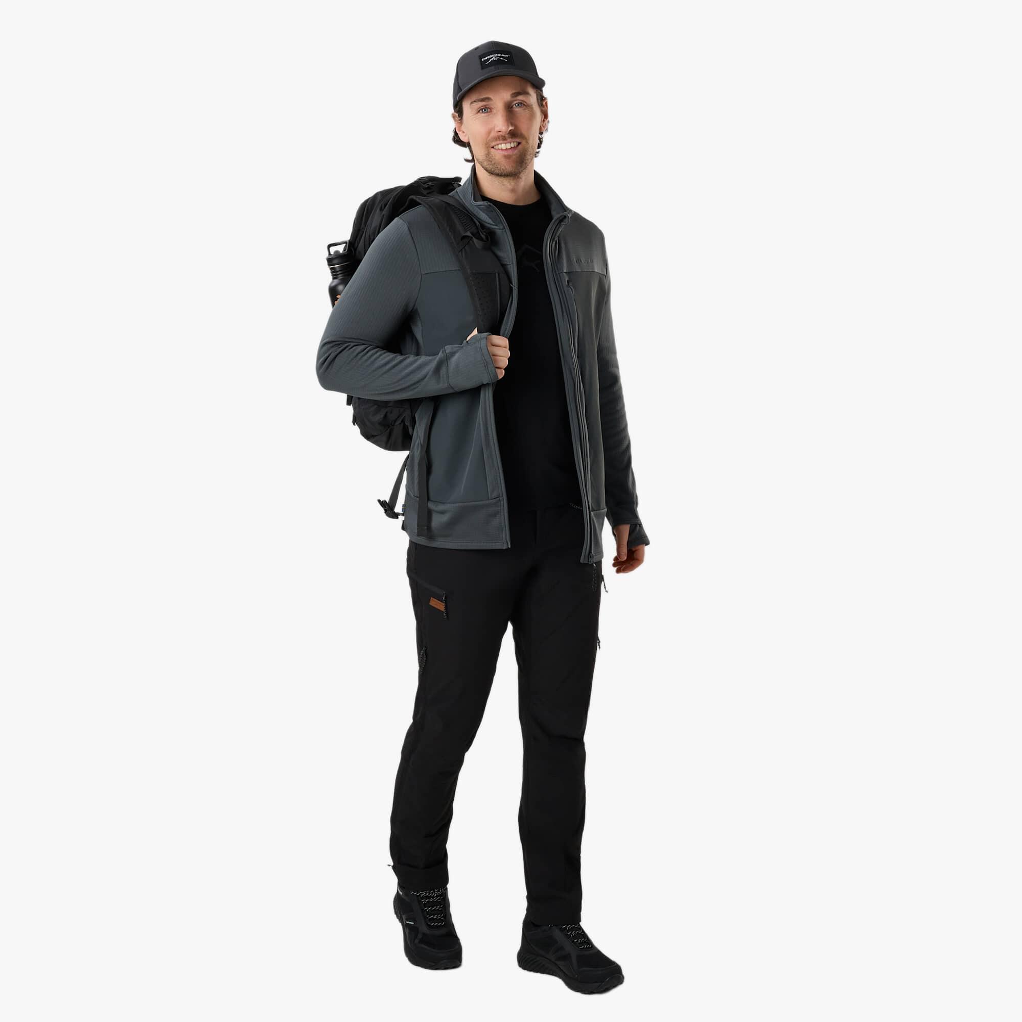 Herren Wandern Outdoorhose wasserabweisend atmungsaktiv Tromsö Ripstop Stretch 3/8