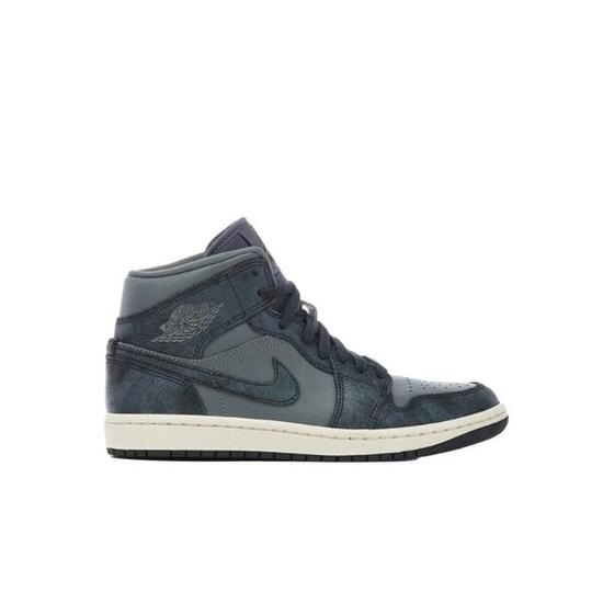 Air Jordan 1 Mid Distressed Grey