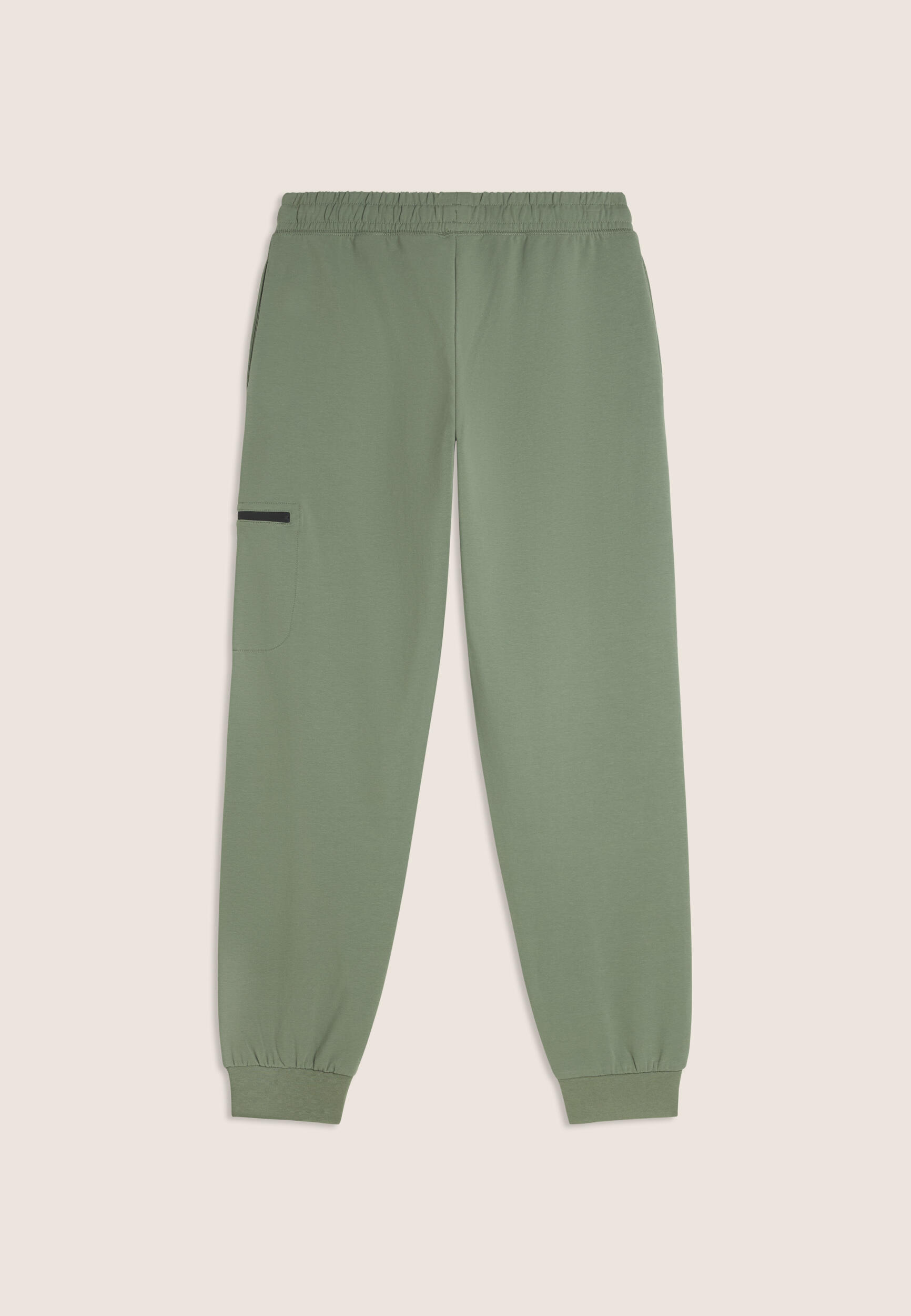 Pantaloni regular con tasca zip sulla gamba 2/3