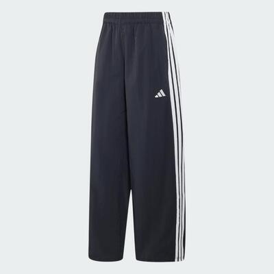 Iconic woven wide leg trainingsbroek