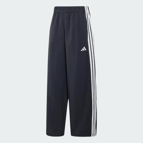 Pantalon de survêtement avec élastiques jambes larges toile Iconic