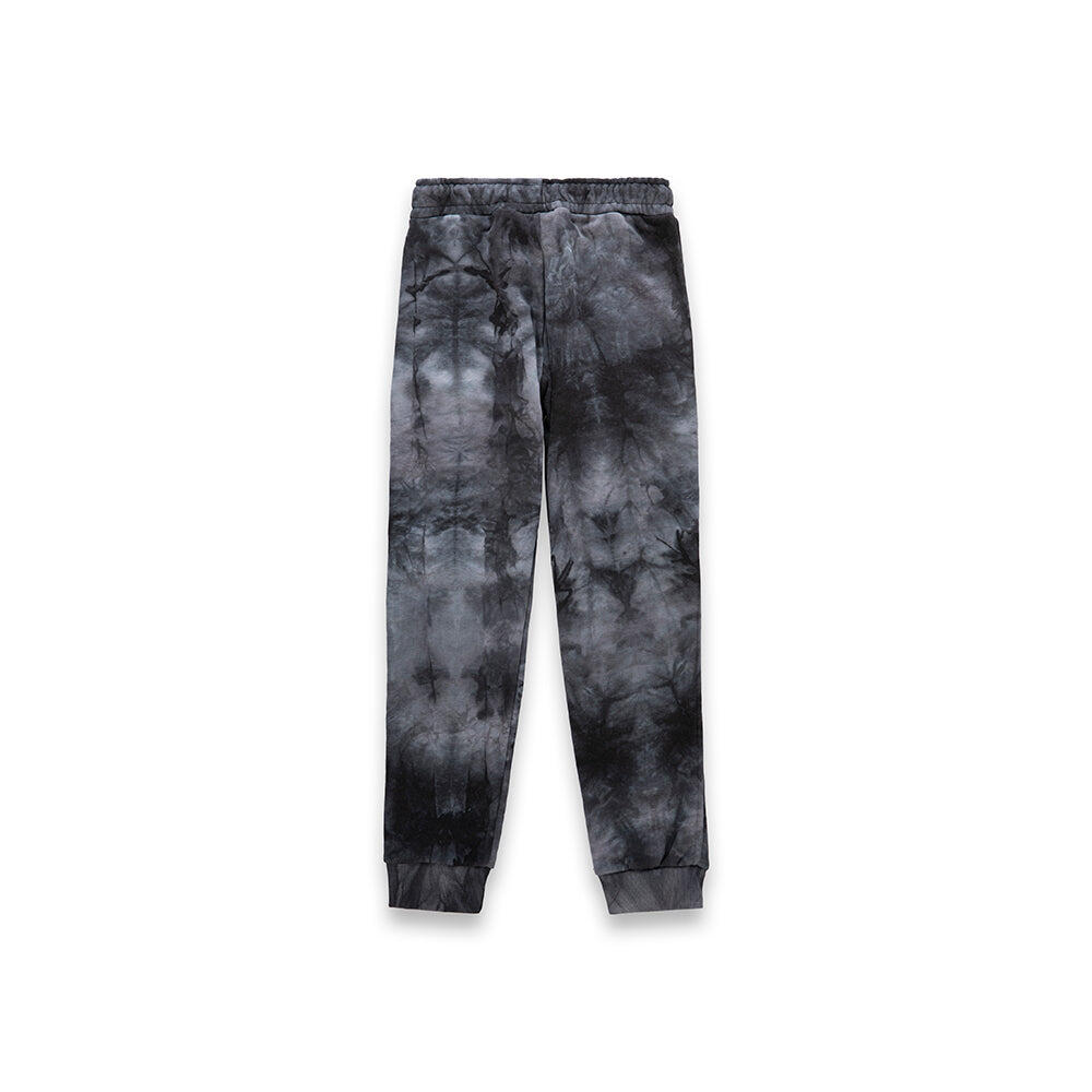 Pantalone jogger da bambino estivo con stampa tie-dye PIOMBO 3/3