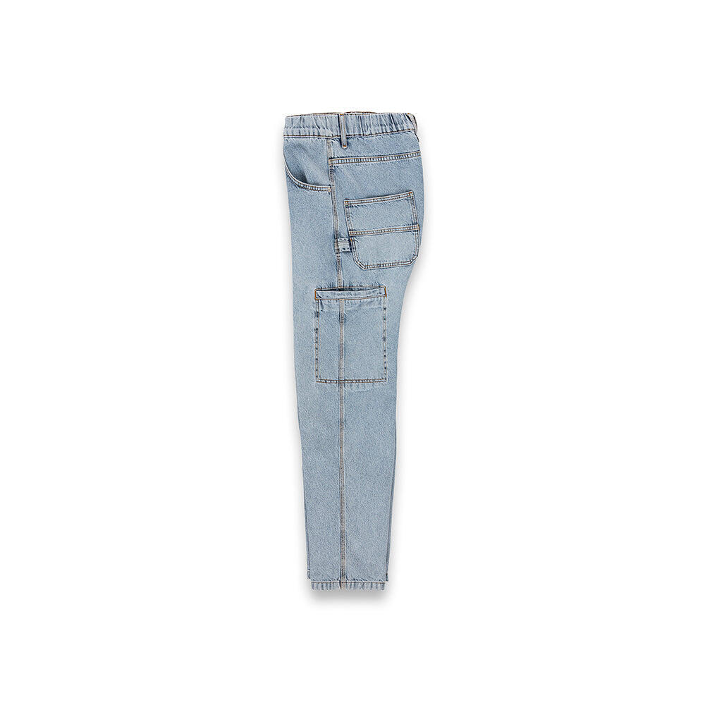 Pantalone Denim Cargo SNOW WASH 4/7
