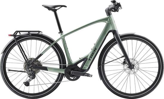 Reconditionné Vélo de Ville Électrique Trek FX+ 7 Shimano Cues 10V 3 - Très Bon