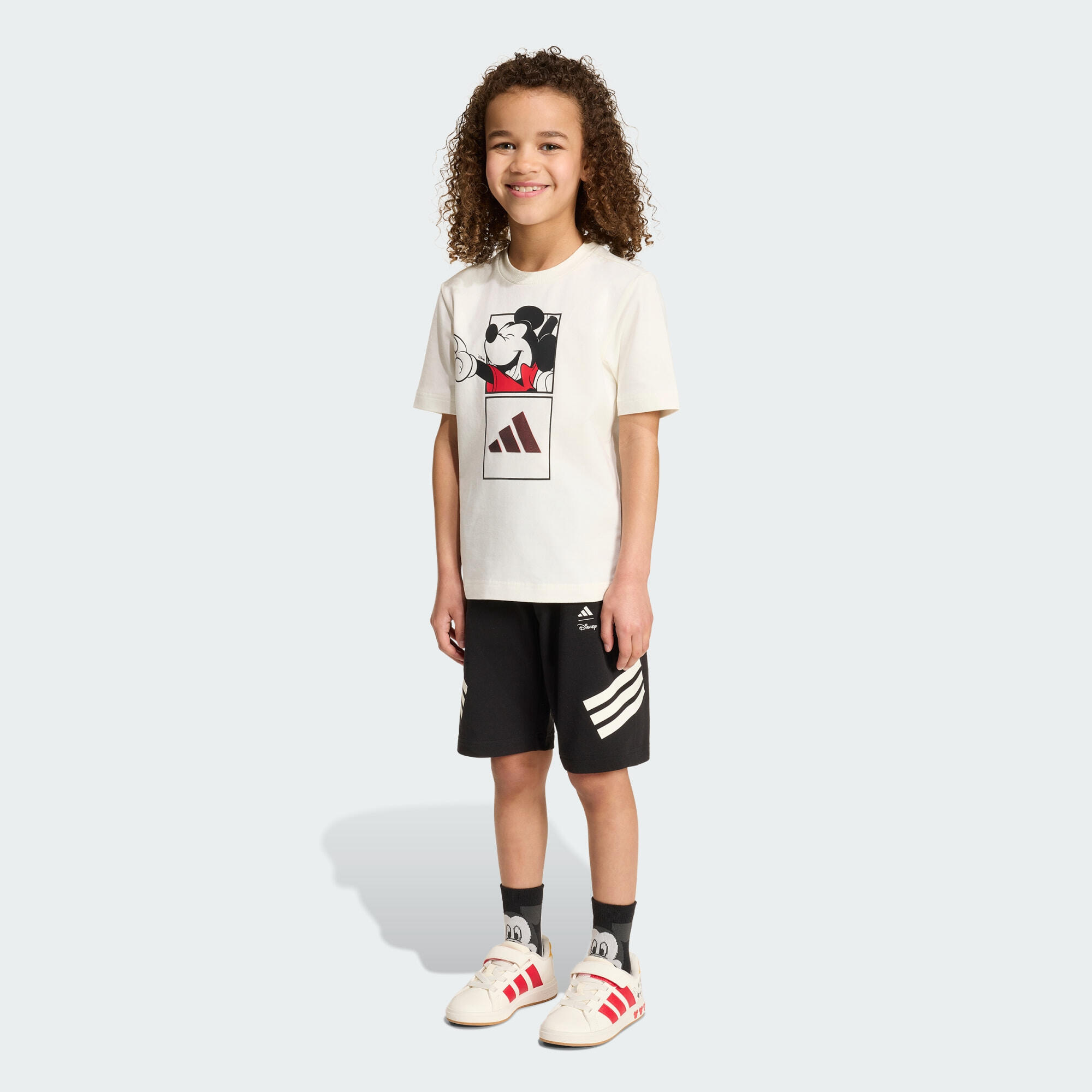 CONJUNTO DE T-SHIRT ADIDAS DISNEY RATO MICKEY 2/5