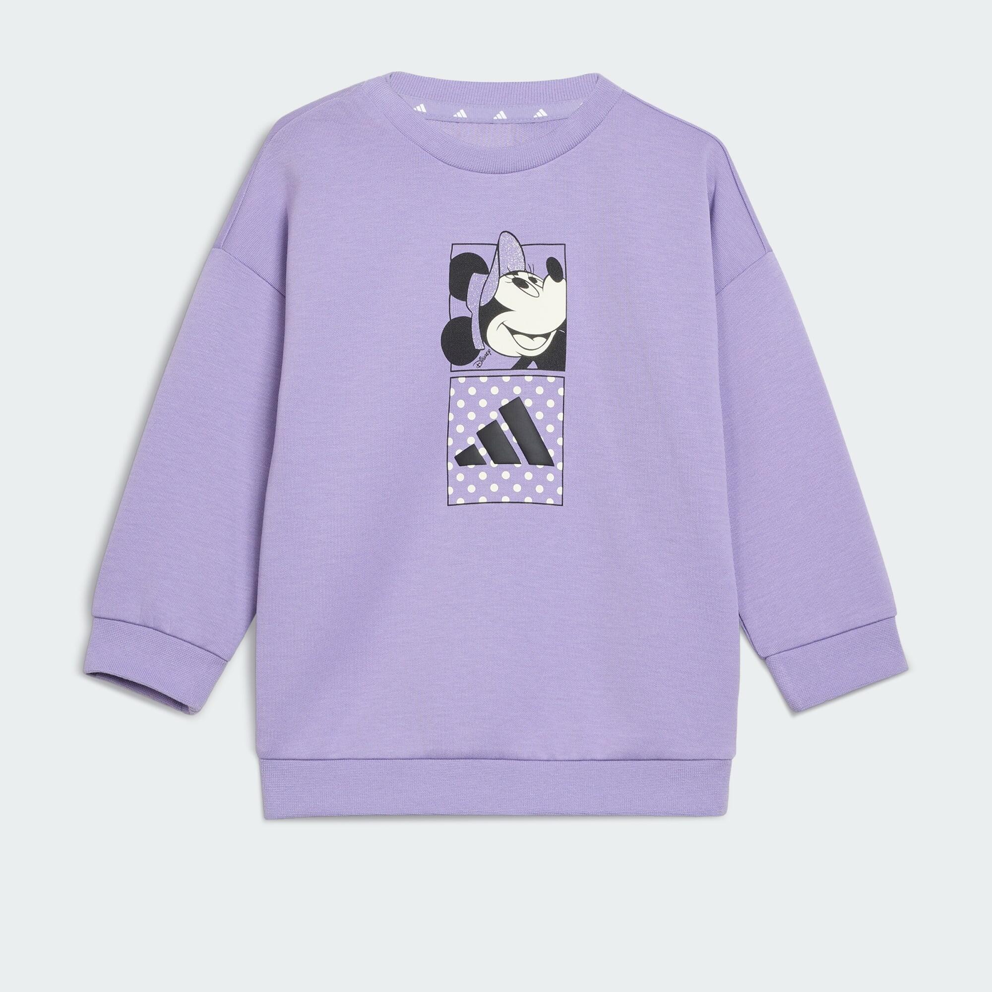 CONJUNTO COM T-SHIRT MINNIE MOUSE ADIDAS DISNEY 4/5