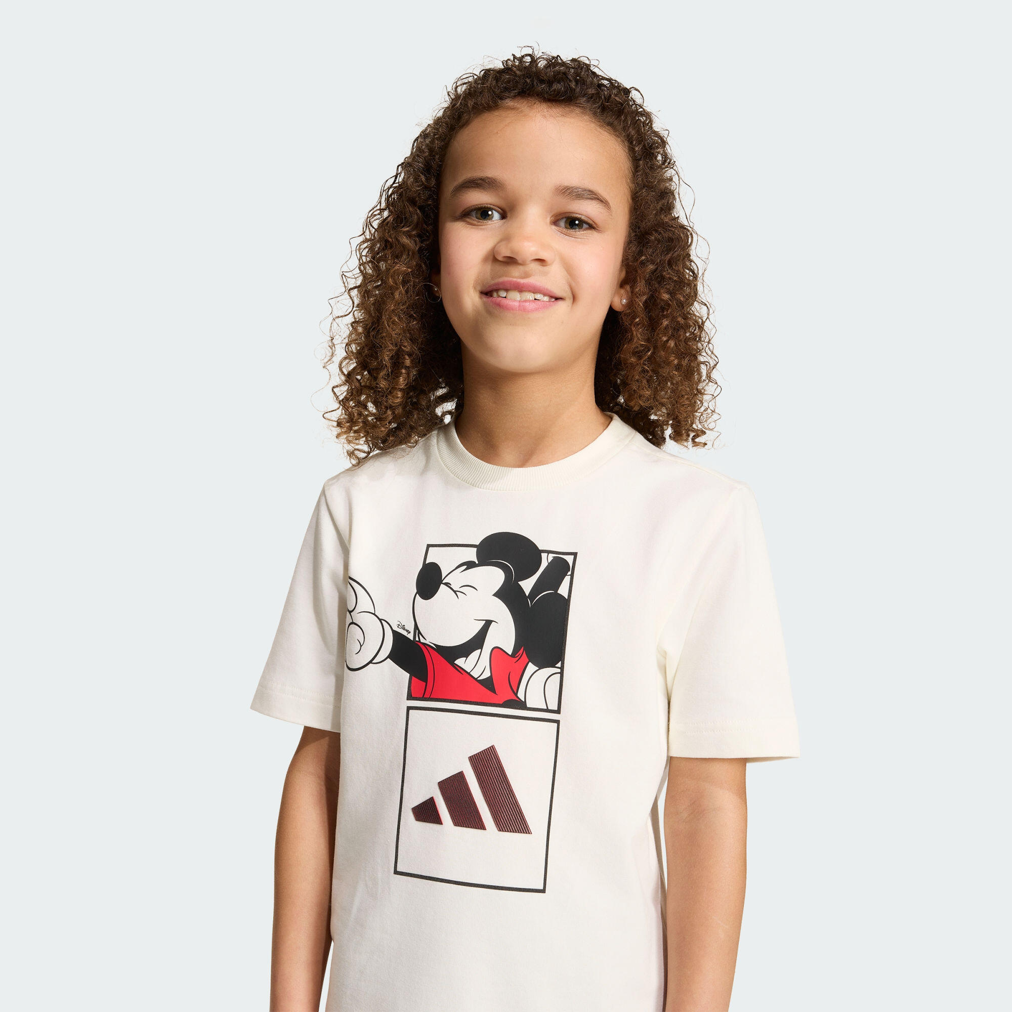 CONJUNTO DE T-SHIRT ADIDAS DISNEY RATO MICKEY 4/5