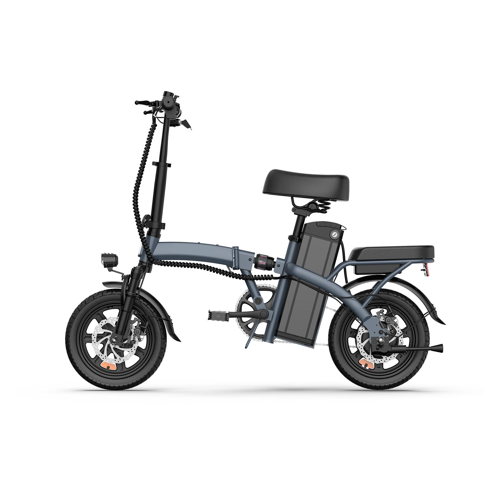 Bicicleta electrica portabila URLIFE F1L cu ​​suspensie dubla