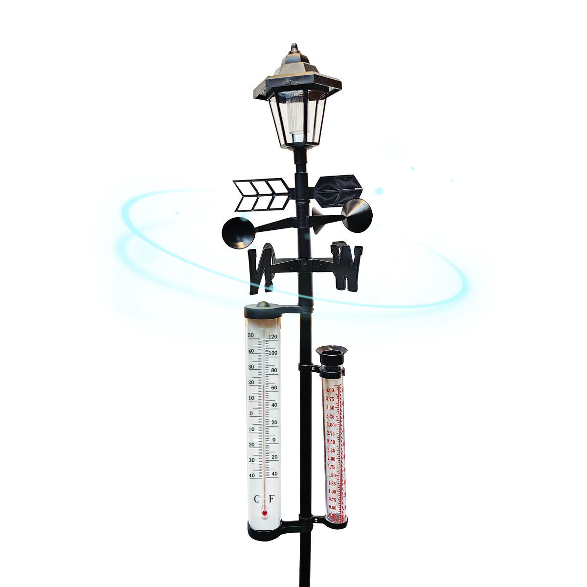 Orange Donkey - Stazione Meteorologica Solare 3-in-1 1/5