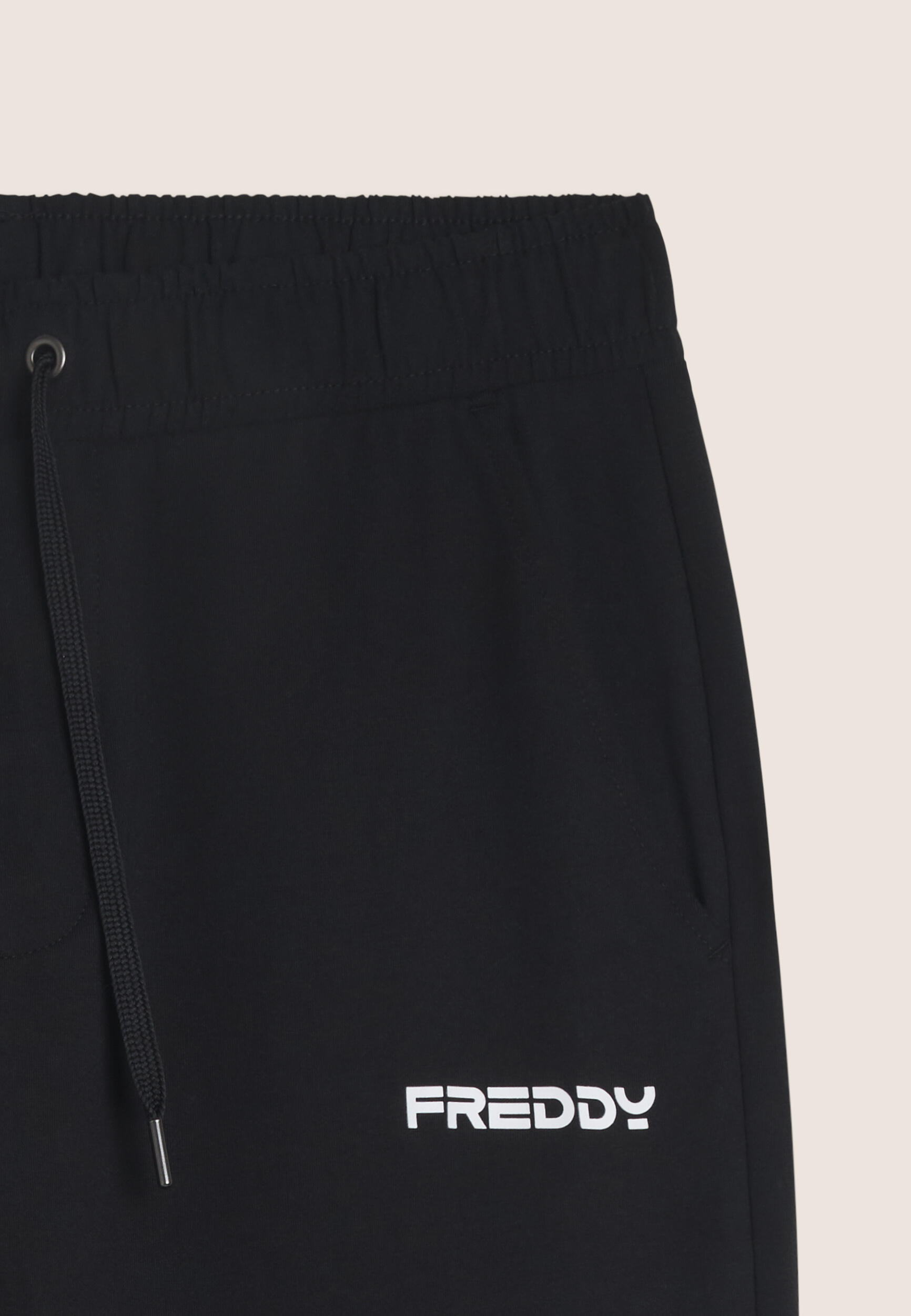 Pantaloni sportivi a gamba dritta in jersey stretch 3/3