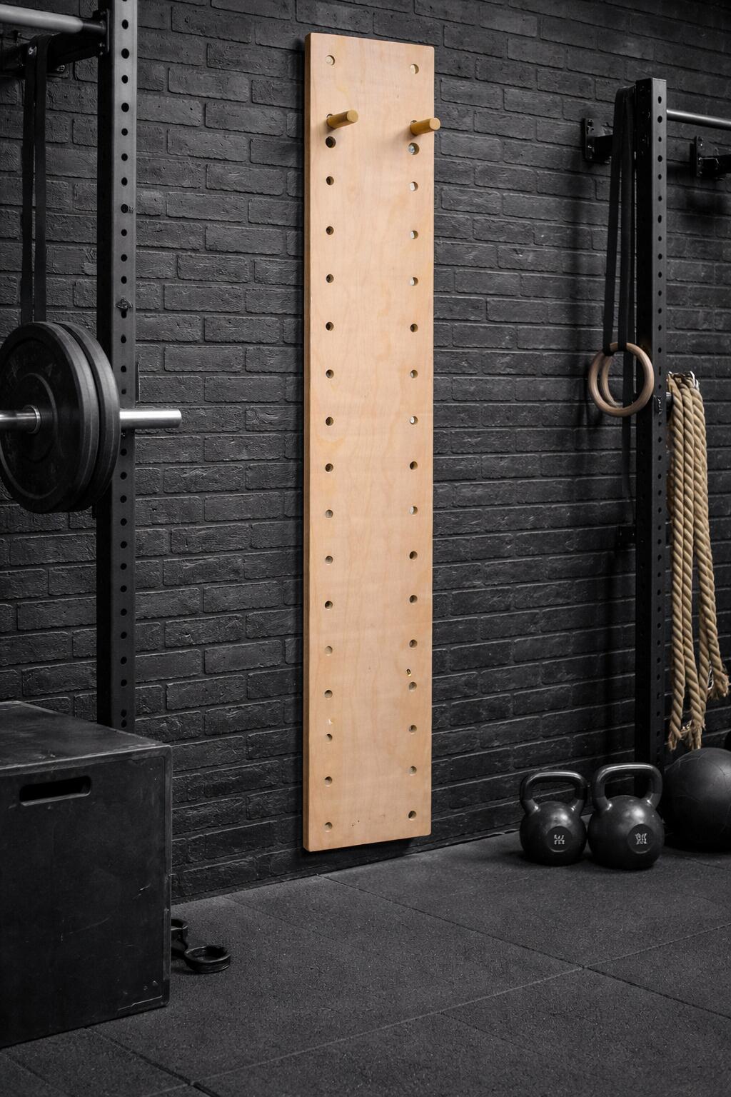 Peg Board Madera Laminada 180x30 cm Fitness 2/2