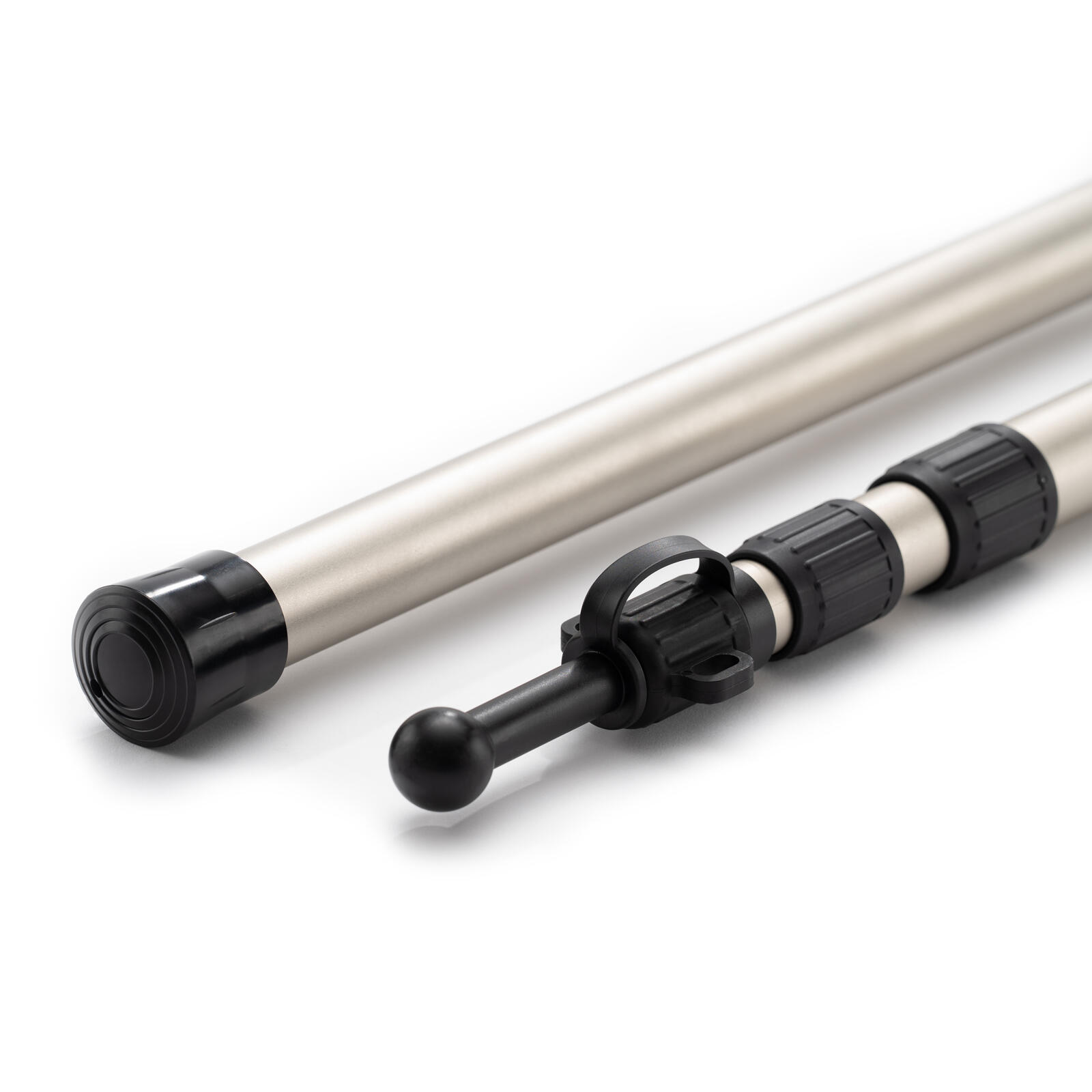 qeedo Scope Tige télescopique, lot de 2, aluminium 95-230 cm, Twist-Lock, légère 3/7