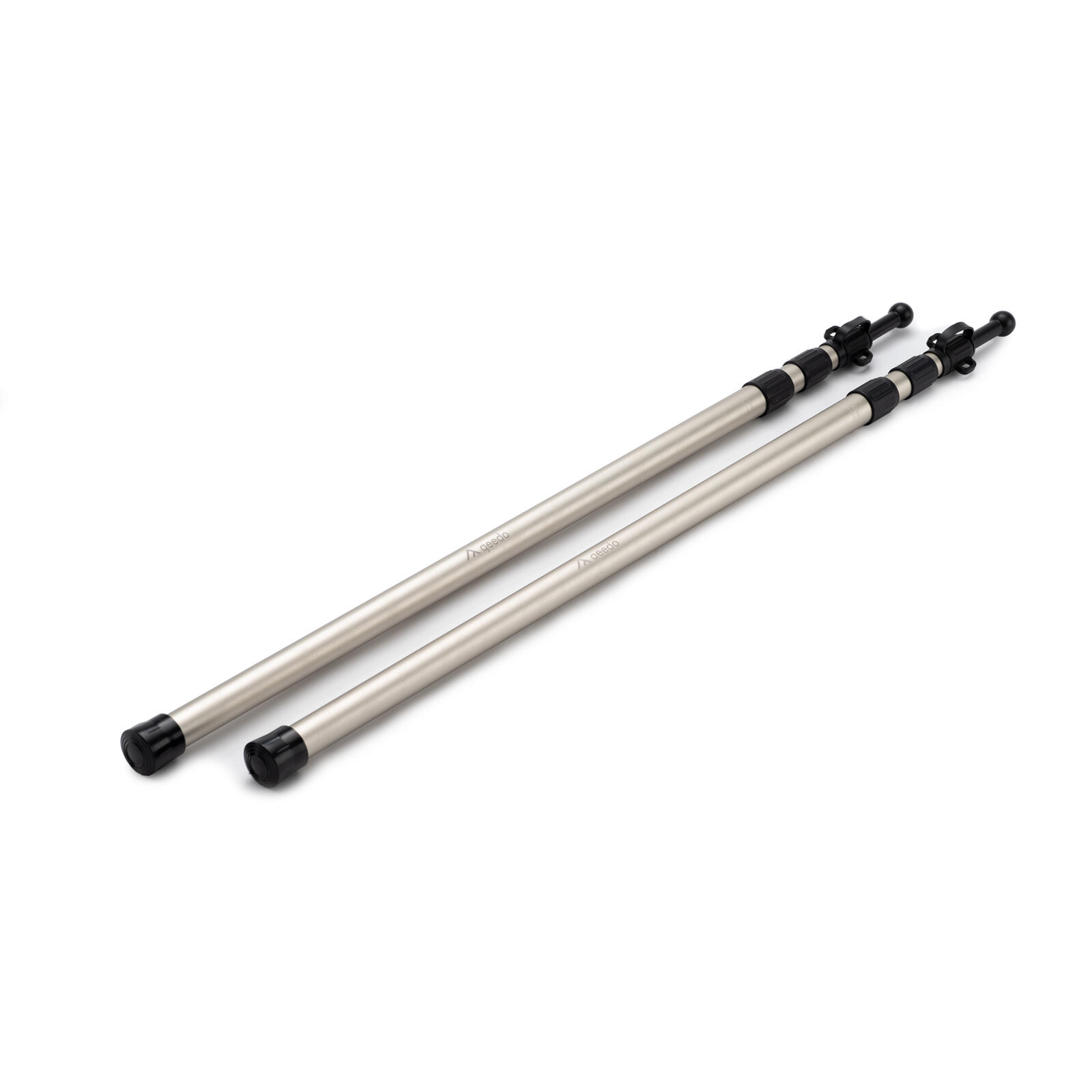 qeedo Scope Tige télescopique, lot de 2, aluminium 95-230 cm, Twist-Lock, légère 2/7