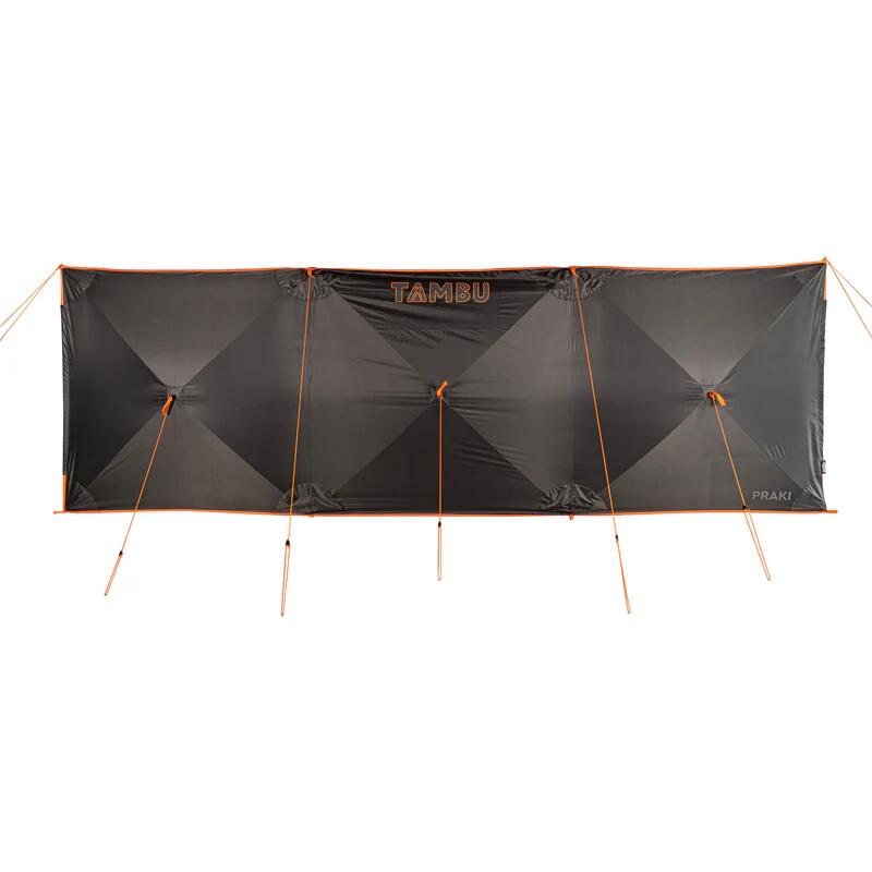 PRAKI | Protector contra el viento y las miradas indiscretas con sistema de mont 2/7
