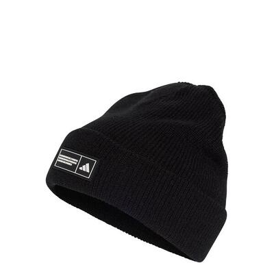 Essentials label cuffed beanie