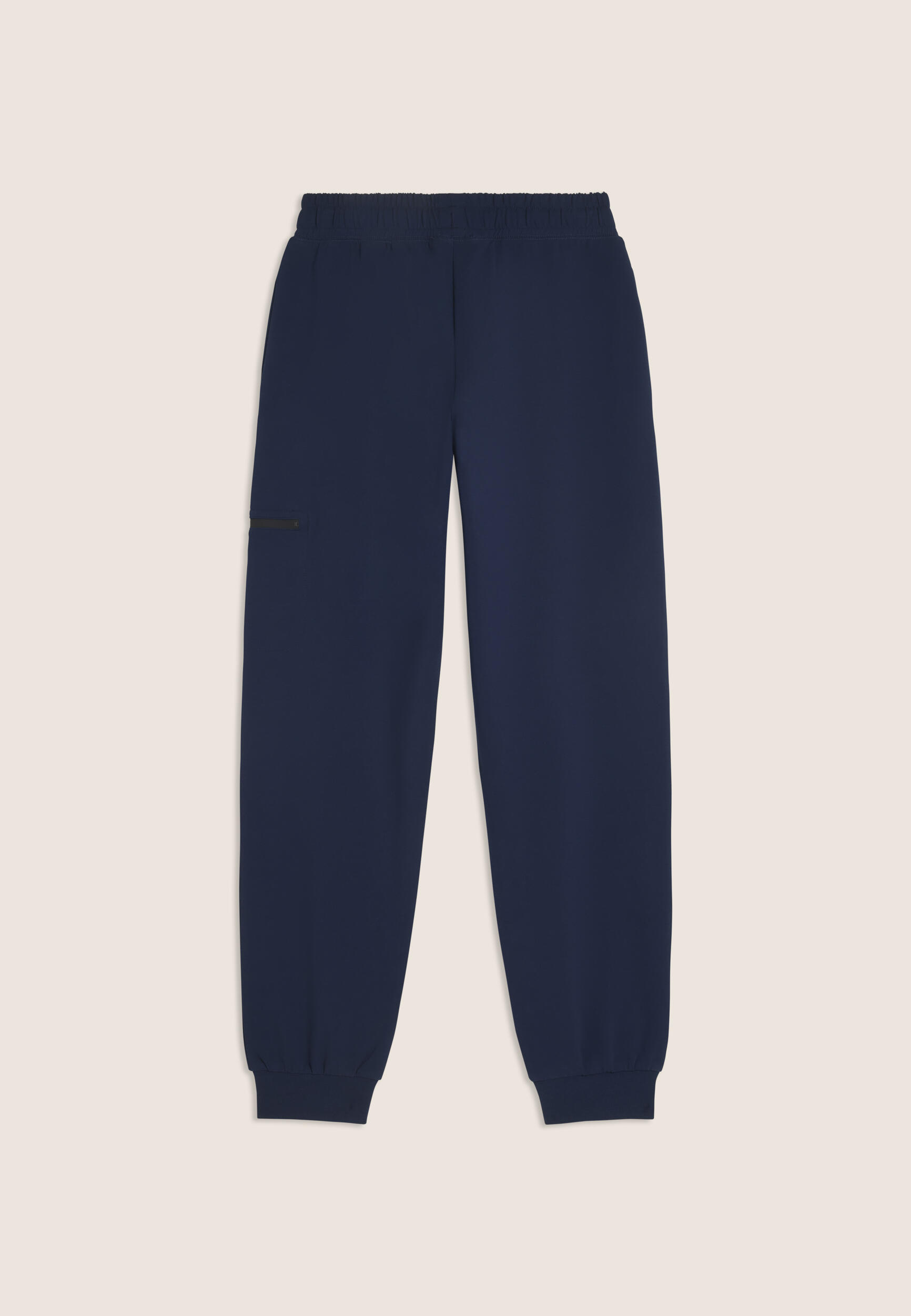 Pantaloni regular con tasca zip sulla gamba 2/3
